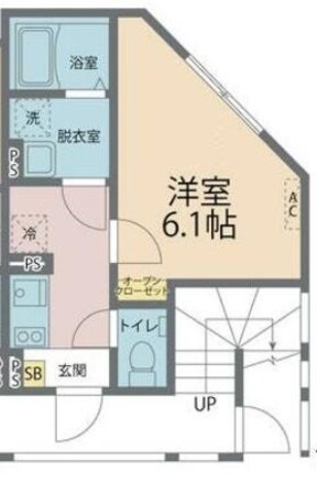 カインドネス八王子散田の物件間取画像